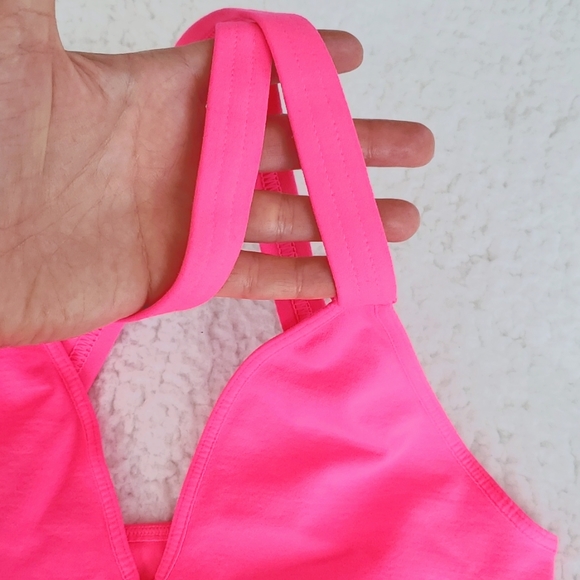 Free People Good Karma Crop bright pink - Picture 6 of 11